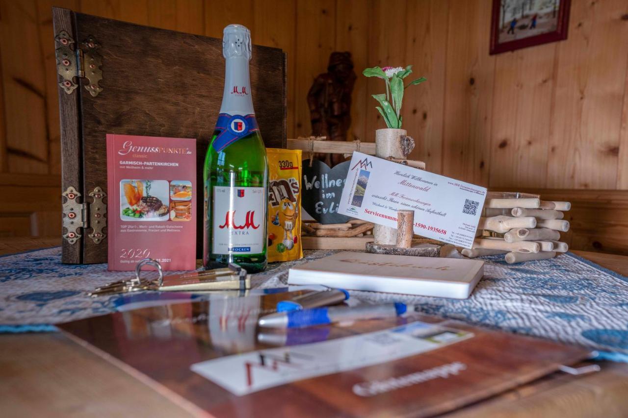 Ferienwohnung Woernerblick Mittenwald Exteriér fotografie